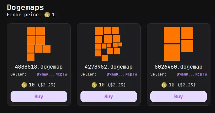 Doge Map Packs on Doggy.Market